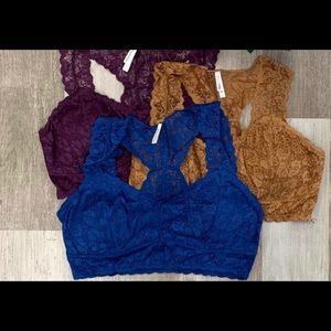 Iris Bralettes- Set of three